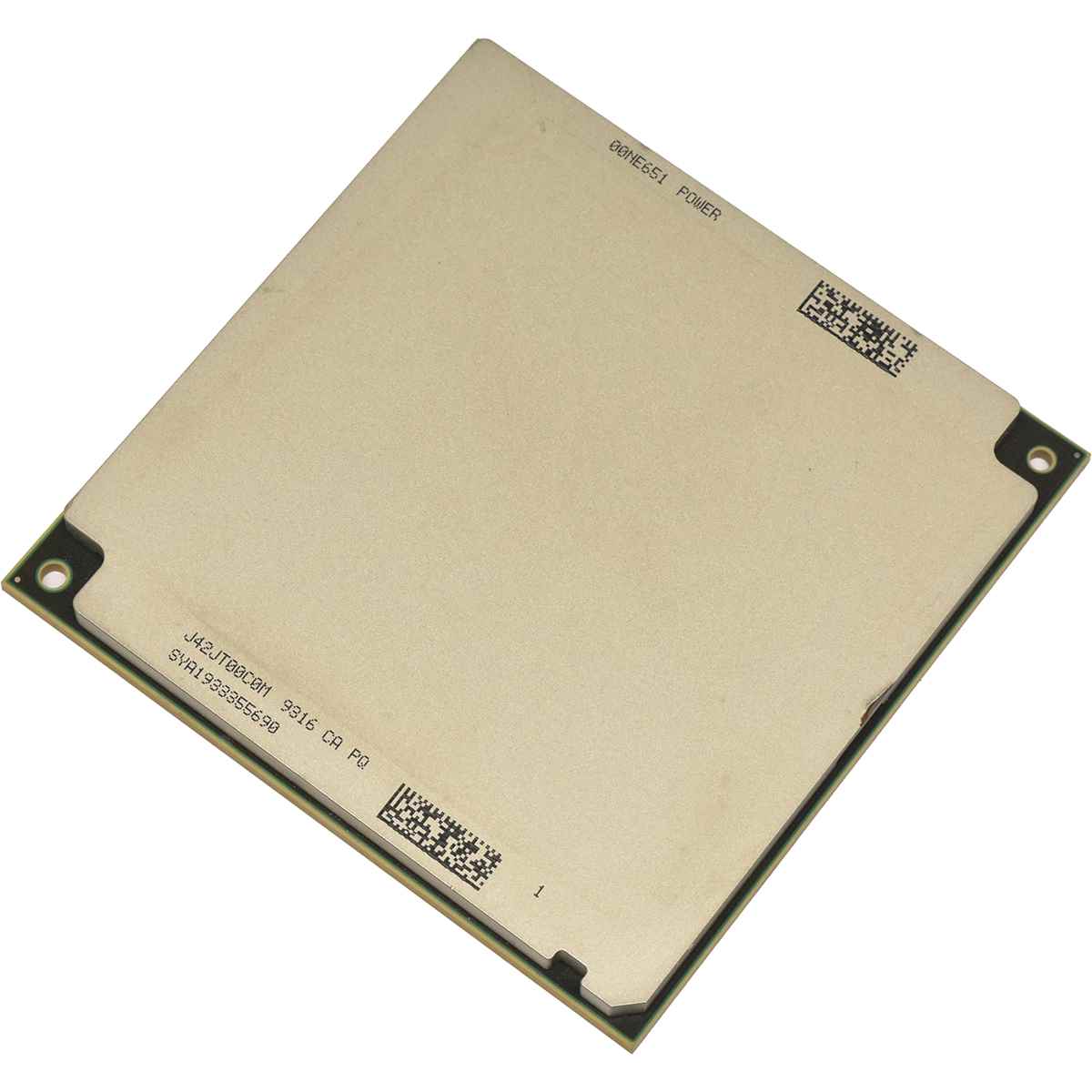 IBM Power 8 Processor 10-Core 9316 CA PQ 4.19GHz 00NE651 IBM Power 8 Processor 10-Core 9316 CA PQ 4.19GHz 00NE651