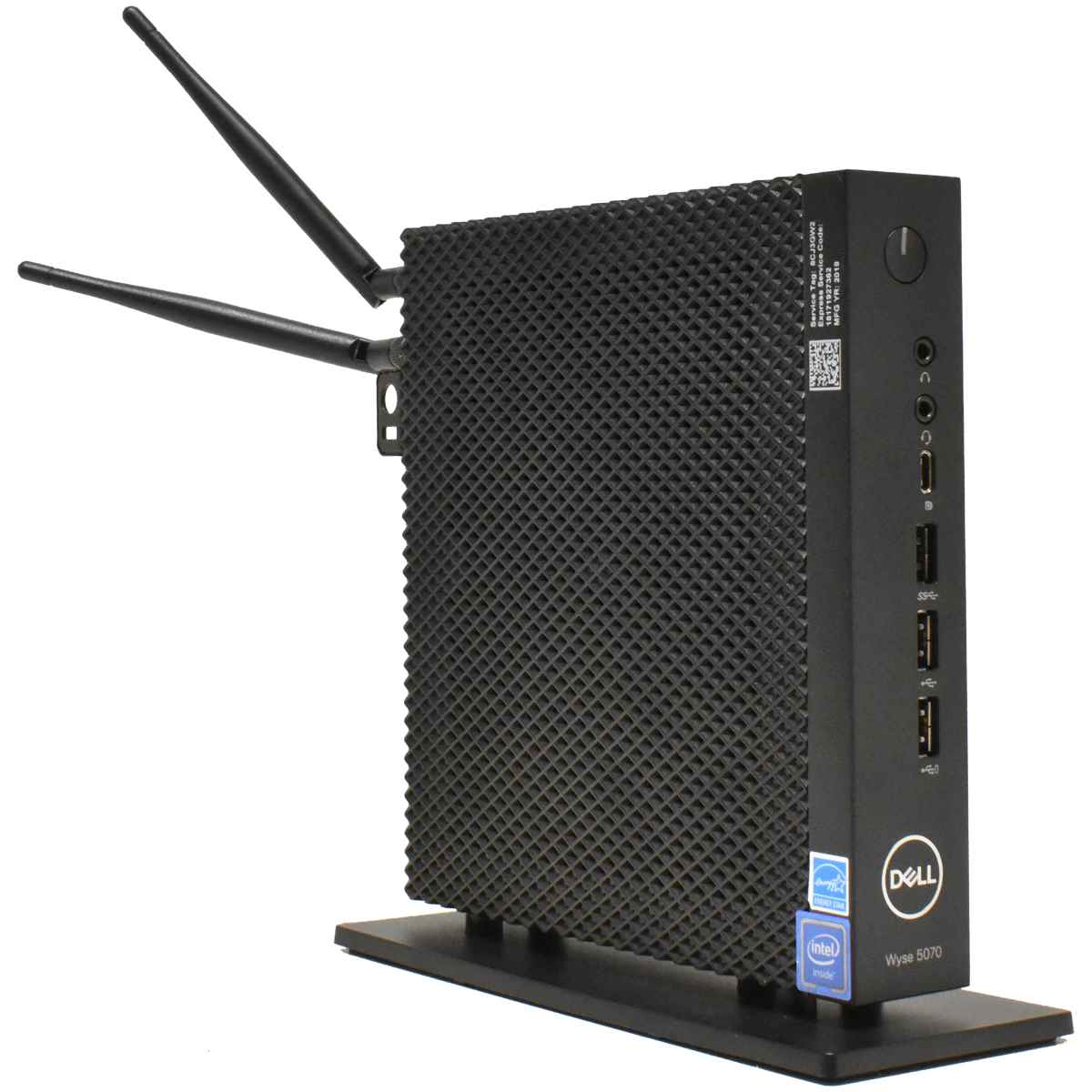 Dell Wyse 5070 Thin Client Intel J4105 1.5GHz CPU 8GB PC4 32GB eMMC Wifi USB 3.0 1xFuß 2xAntenen 1xNetzteil Dell Wyse 5070 Thin Client Intel J4105 1.5GHz CPU 8GB PC4 32GB eMMC Wifi USB 3.0 1xFuß 2xAntenen 1xNetzteil