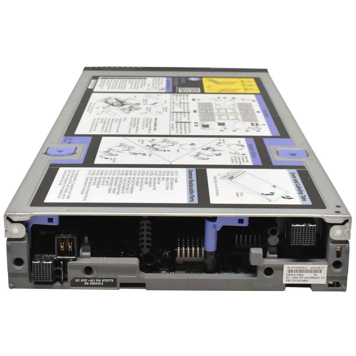 IBM Blade Server / Lenovo Flex System x240 8737 2xKühler IBM Flex System 8721 HC1 14 x X240 M5 NO CPU & RAM PC4 28x SFF 2,5