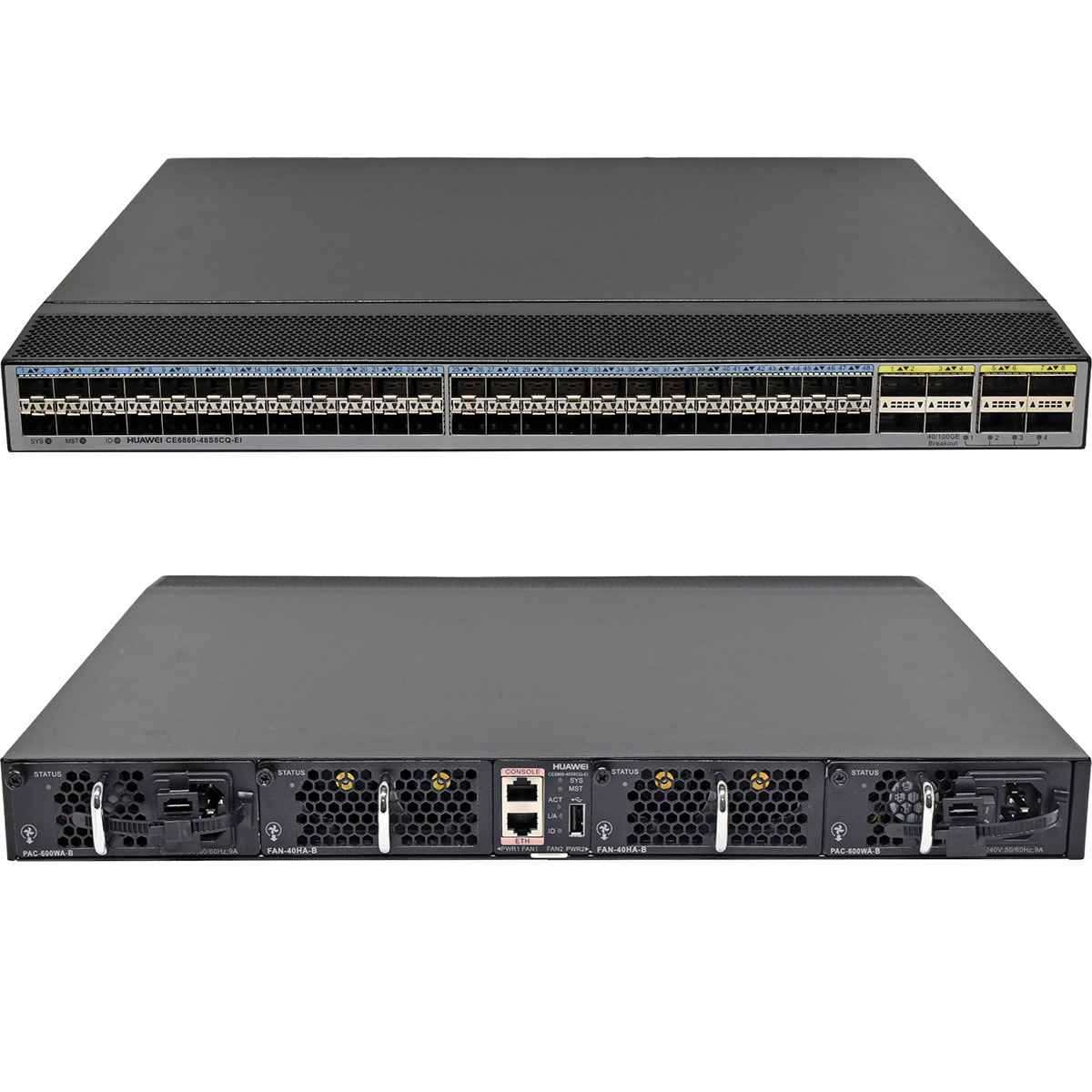 Huawei CE6860-48S8CQ-EI 48-Port 10GE/25GE SFP28 Cloud Engine / Switch 8x QSFP28 40GE/100GE