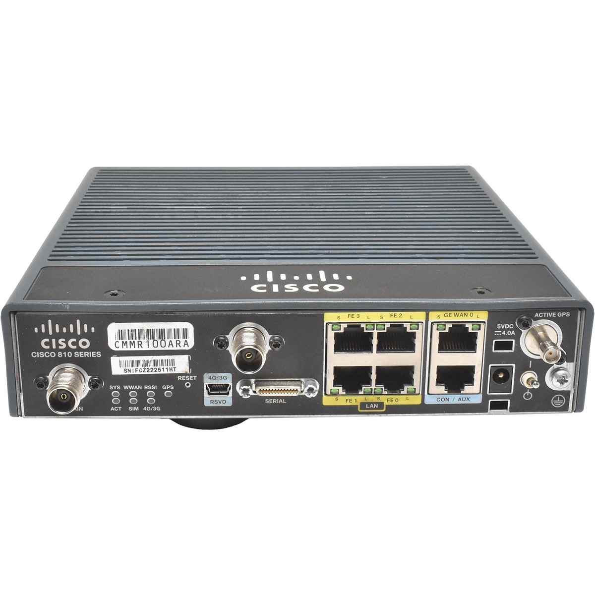 Cisco C819G-4G-GA-K9 4-Port RJ-45 100Mbits LAN Integrated Services Router AC Adapter