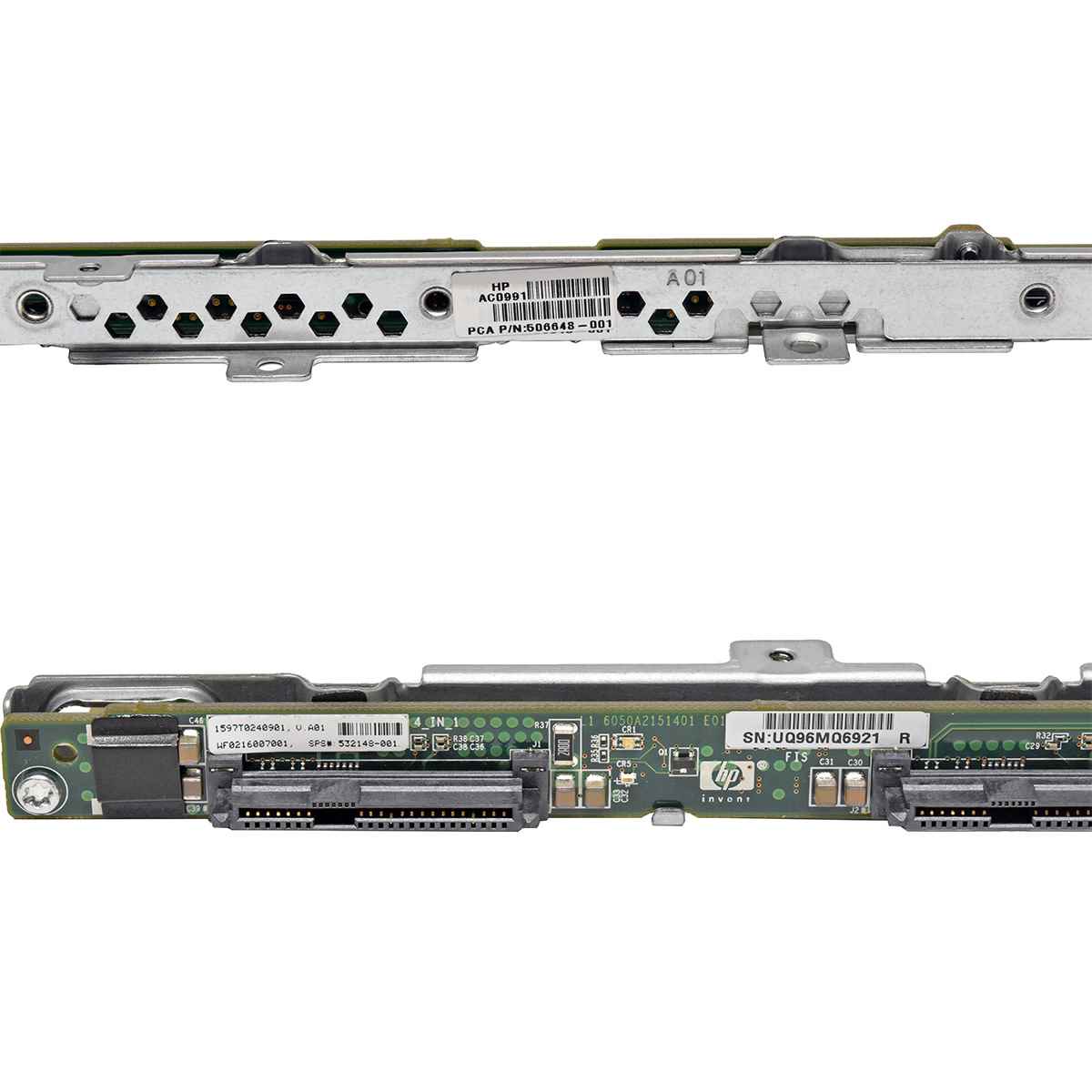 HP ProLiant DL360 G6 G7 SAS Backplane 506648-001 532148-001 HP ProLiant DL360 G6 G7 SAS Backplane 506648-001 532148-001