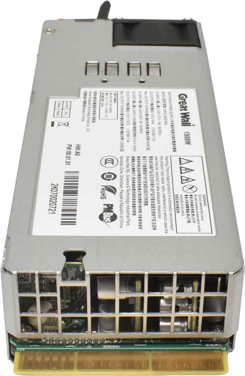 Great Wall 1300W Netzteil Power Supply CRPS1300D3RA Great Wall 1300W Netzteil Power Supply CRPS1300D3RA
