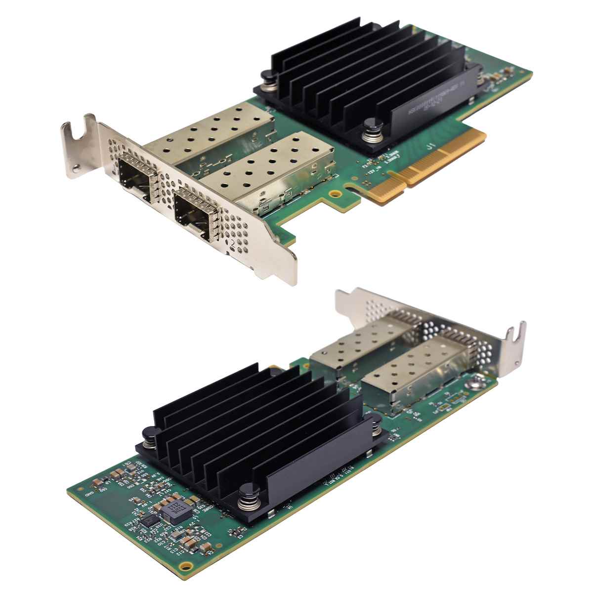 Mellanox CX512A MCX512A-ACUT ConnectX-5 Dual-Port SFP28 10/25G PCIe x8 Network Adapter LP