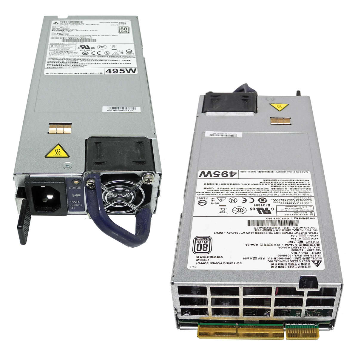 Arista-Delta-DPS-495CB-1-PWR-00160-03-04-Power-Sup-006.jpg Arista Delta DPS-495CB-1 PWR-00160-03/04 Power Supply for DCS-7050