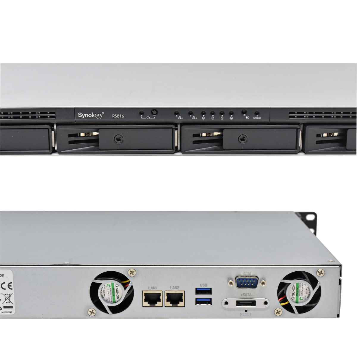 Synology Rack Station RS816 4-Bay Rackmount NAS 4x Caddy no HDDs Synology Rack Station RS816 4-Bay Rackmount NAS 4x Caddy no HDDs