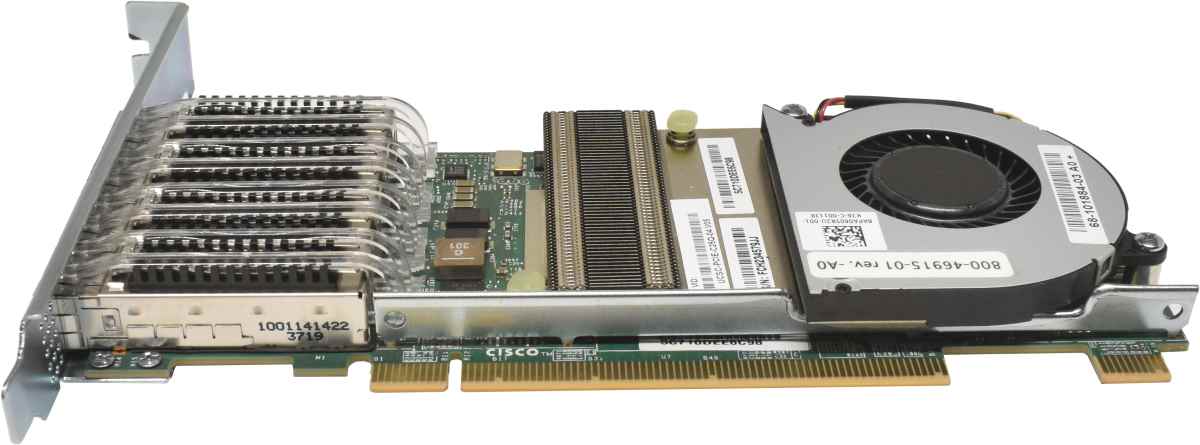 Cisco UCS VIC 1455 UCSC-PCIE-C25Q-04 4- Port 10/25G SFP28 Cisco UCS VIC 1455 UCSC-PCIE-C25Q-04 4- Port 10/25G SFP28
