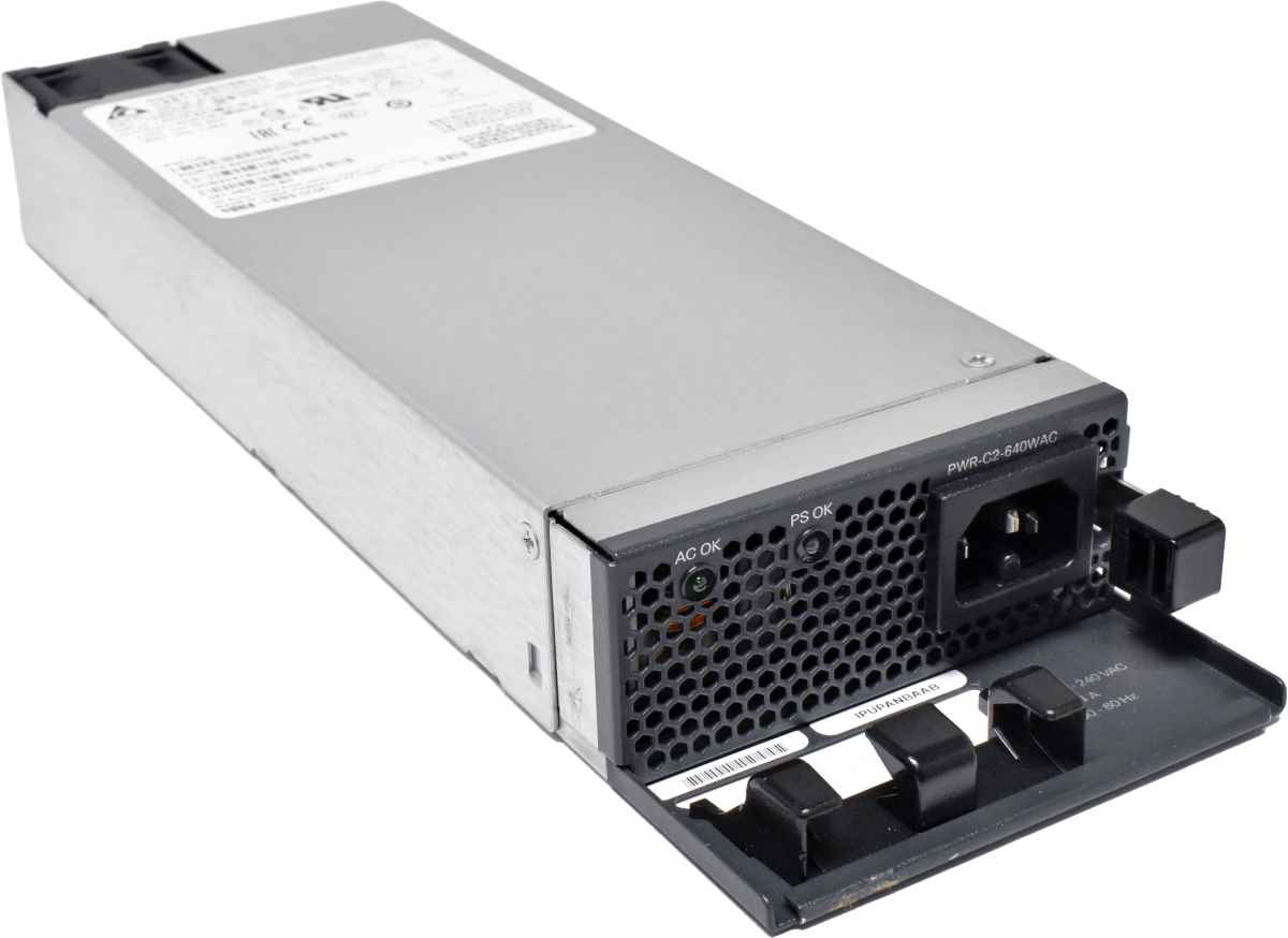 Cisco Delta Power Supply 640W PWR-C2-640WAC DPS-640BB A 341-0531-03 Cisco Delta Power Supply 640W PWR-C2-640WAC DPS-640BB A 341-0531-03
