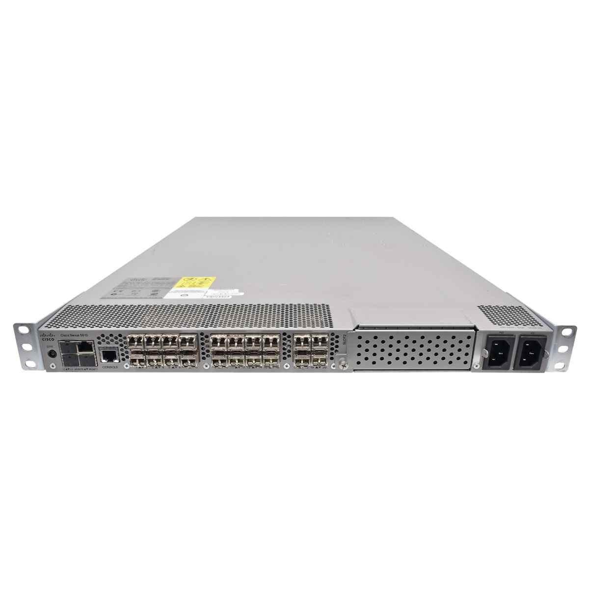 Cisco Nexus N5K-C5010P-BF 68-3164-05 20-Port SFP+ Ethernet FCoE Switch + Mini GBICs Cisco Nexus N5K-C5010P-BF 68-3164-05 20-Port SFP+ Ethernet FCoE Switch + Mini GBICs