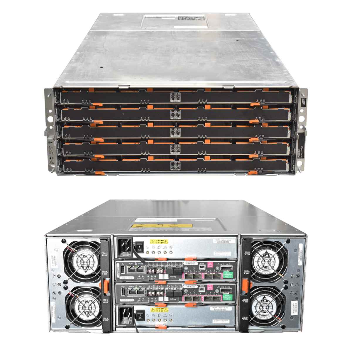 DE6600 Disk Shelf 60x LFF 3,5 PL2-25369-22A 1750W PSU 4U 2x Controller 910406-020 DE6600 Disk Shelf 60x LFF 3,5 PL2-25369-22A 1750W PSU 4U 2x Controller 910406-020