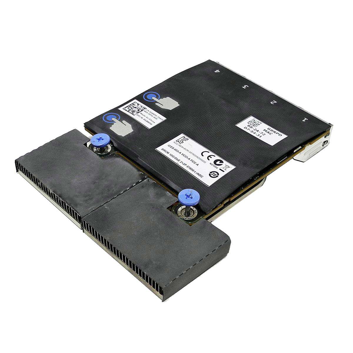 DELL-BroadCom-57800-t-rNDC-10G-GbE-2-2P-Network-Da-003.jpg DELL BroadCom 57800-t rNDC 10G/GbE 2+2P Network Daughter Card 0G8RPD 0Y36FR R720 R920