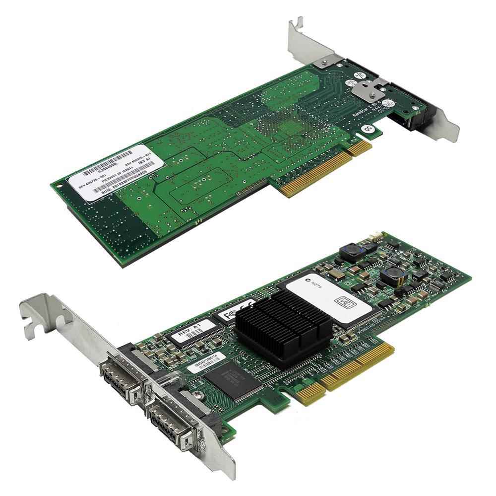 HP Dual-Port Infiniband 10GbE PCIe x8 Host Channel Adapter 409778-001 HP Dual-Port Infiniband 10GbE PCIe x8 Host Channel Adapter 409778-001