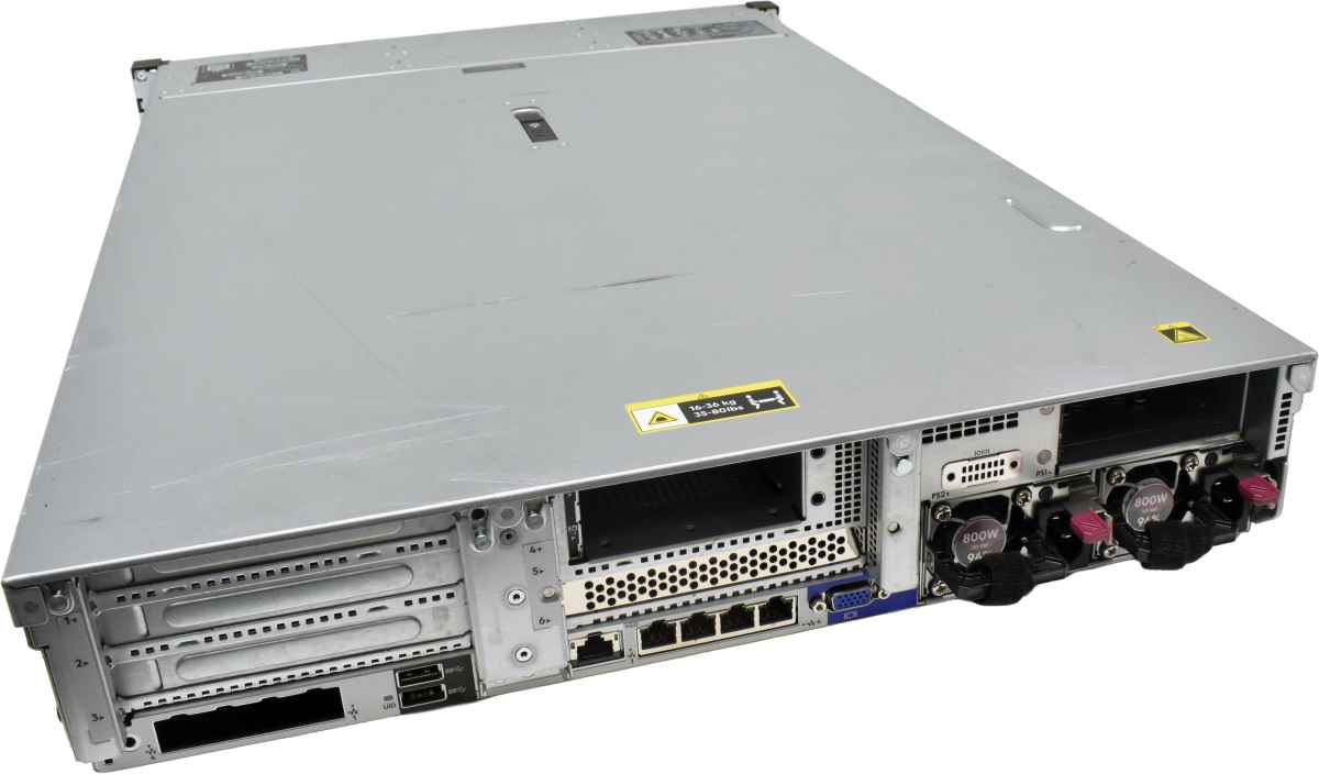 HP ProLiant DL380 G10 2U ohne CPU 2x Kühler 0GB RAM DDR4 28x SFF 2,5 P816i-a Expander