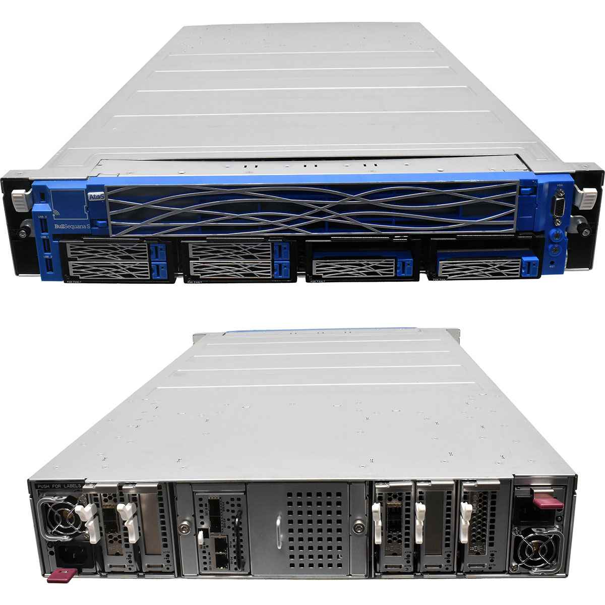 ATOS Bull Sequana S Blade System M3S2G2 MGMT Module 1x Blade SAS 9361-8i 2x SAS9300-8e 2xPSU ATOS Bull Sequana S Blade System M3S2G2 MGMT Module 1x Blade SAS 9361-8i 2x SAS9300-8e 2xPSU