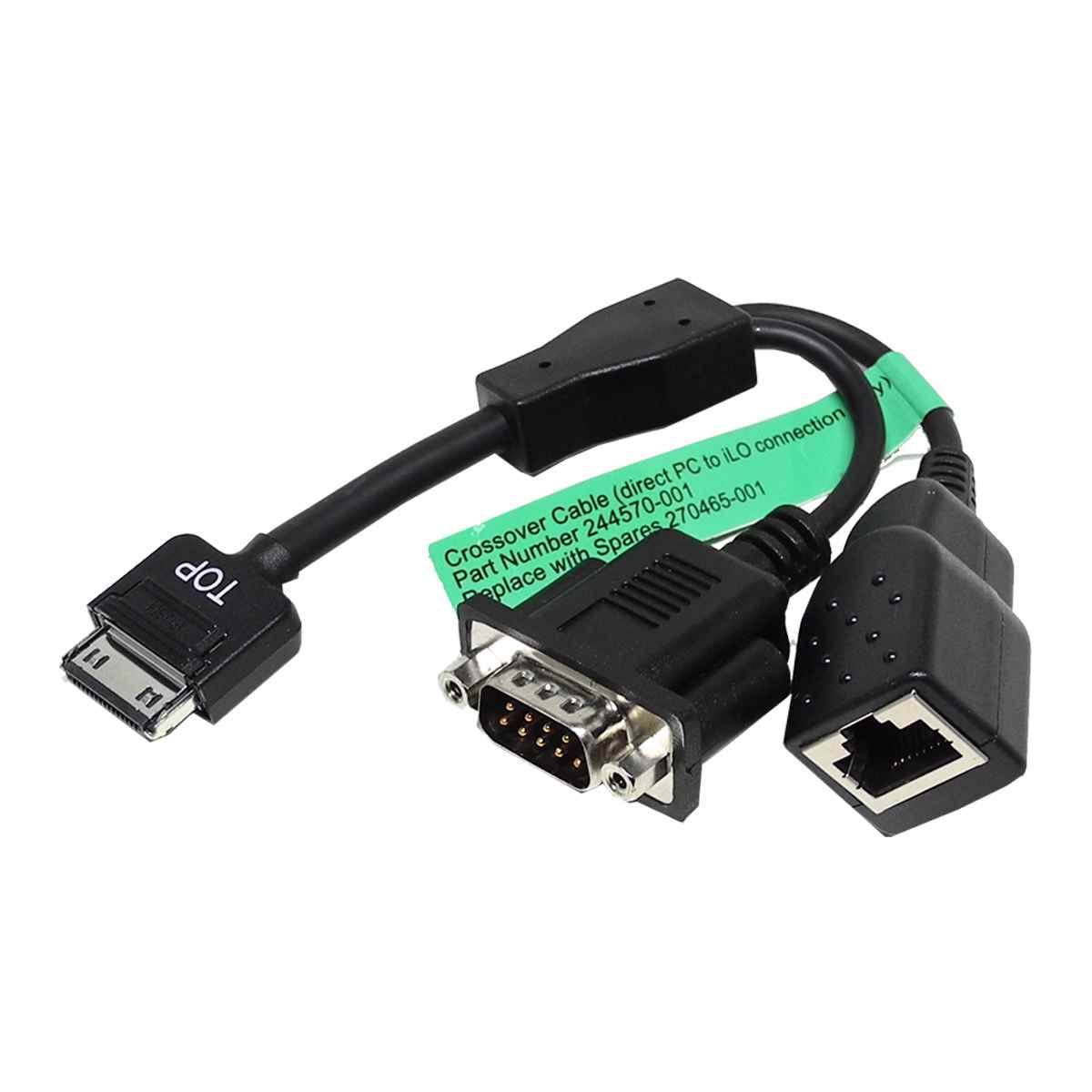 HP Crossover PC to iLO Connector Cable new neu 244570-001 270465-001 HP Crossover PC to iLO Connector Cable new neu 244570-001 270465-001