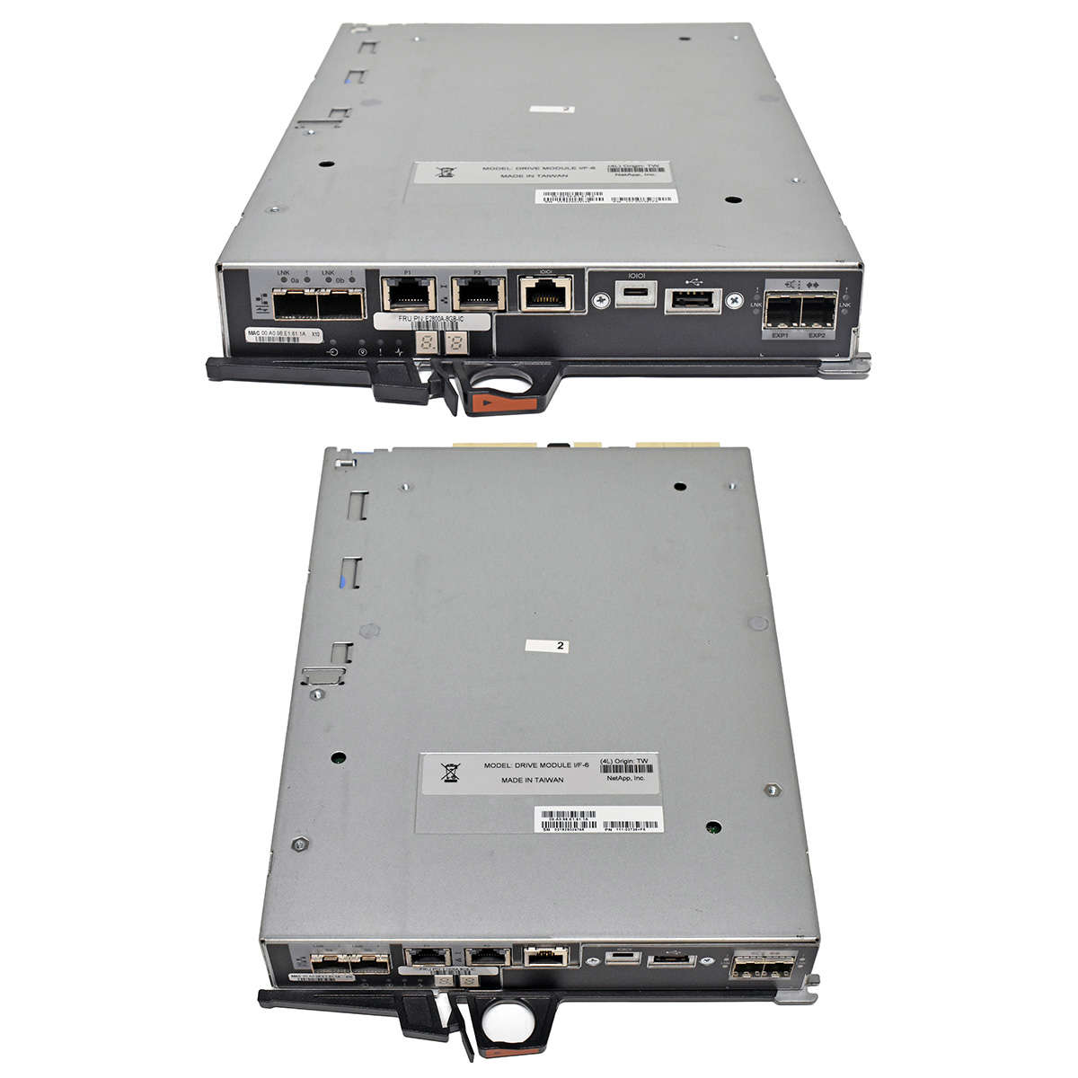 NetApp-E2800-Controller-für-E-Series-E2800A-8GB-IC-006.jpg NetApp E2800 Controller für E-Series E2800A-8GB-IC 111-03736 2x 16G/10GE SFP+