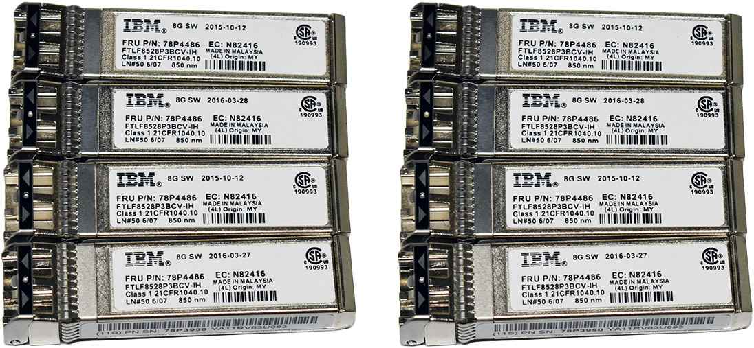 IBM 01EK070 01EK201 Storage Controller Canister for FlashSystem 840/900 +8x 8Gb SFP+