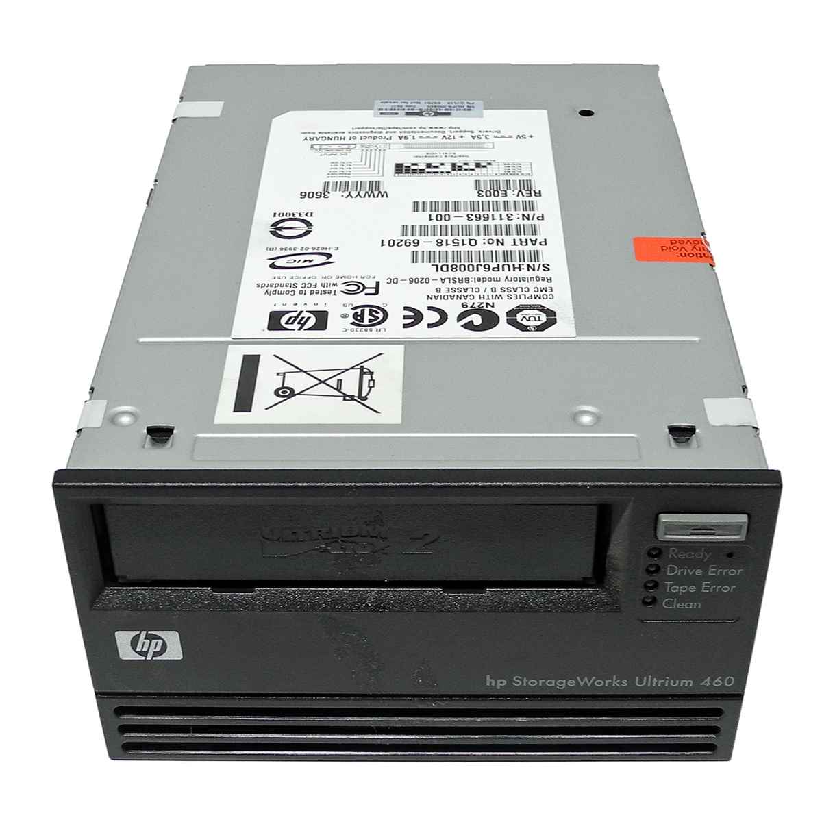 HP StorageWorks Ultrium 460 LTO2 Q1518-69201 Bandlaufwerk BRSLA-0206-DC HP StorageWorks Ultrium 460 LTO2 Q1518-69201 Bandlaufwerk BRSLA-0206-DC