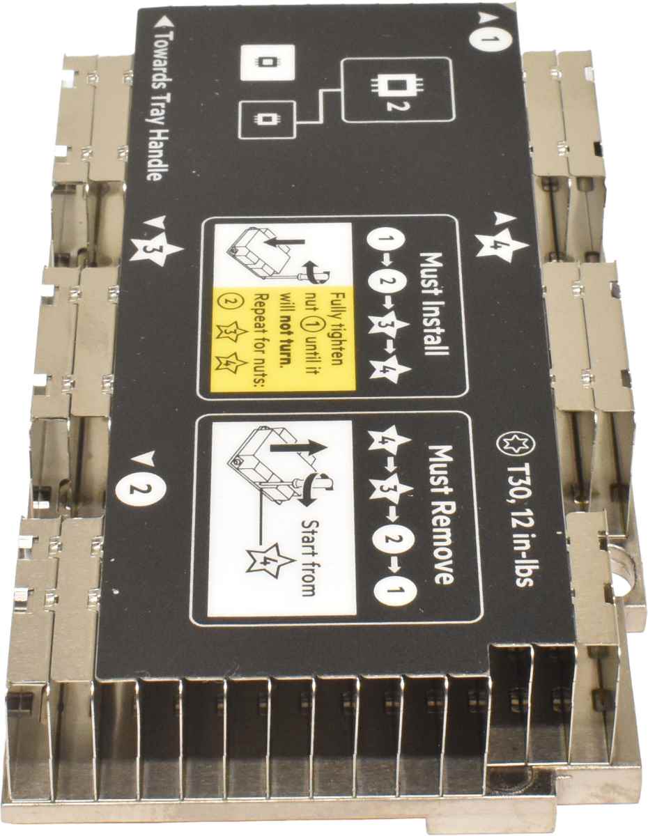 HP CPU Heatsink / Kühler für ProLiant XL170r, XL190r G10 879852-001 869837-001