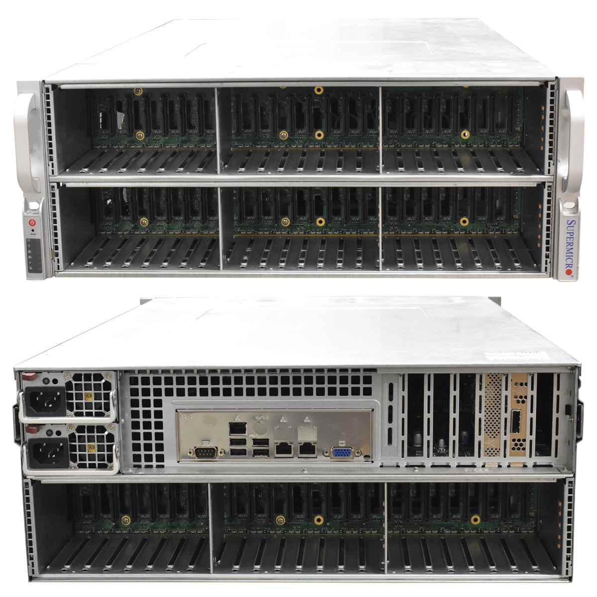 Supermicro CSE-417 X9DRi-F 2x Xeon E5-2637 v2 64GB RAM 9240-4i 9280-4i4e 72x SFF Supermicro CSE-417 X9DRi-F 2x Xeon E5-2637 v2 64GB RAM 9240-4i 9280-4i4e 72x SFF