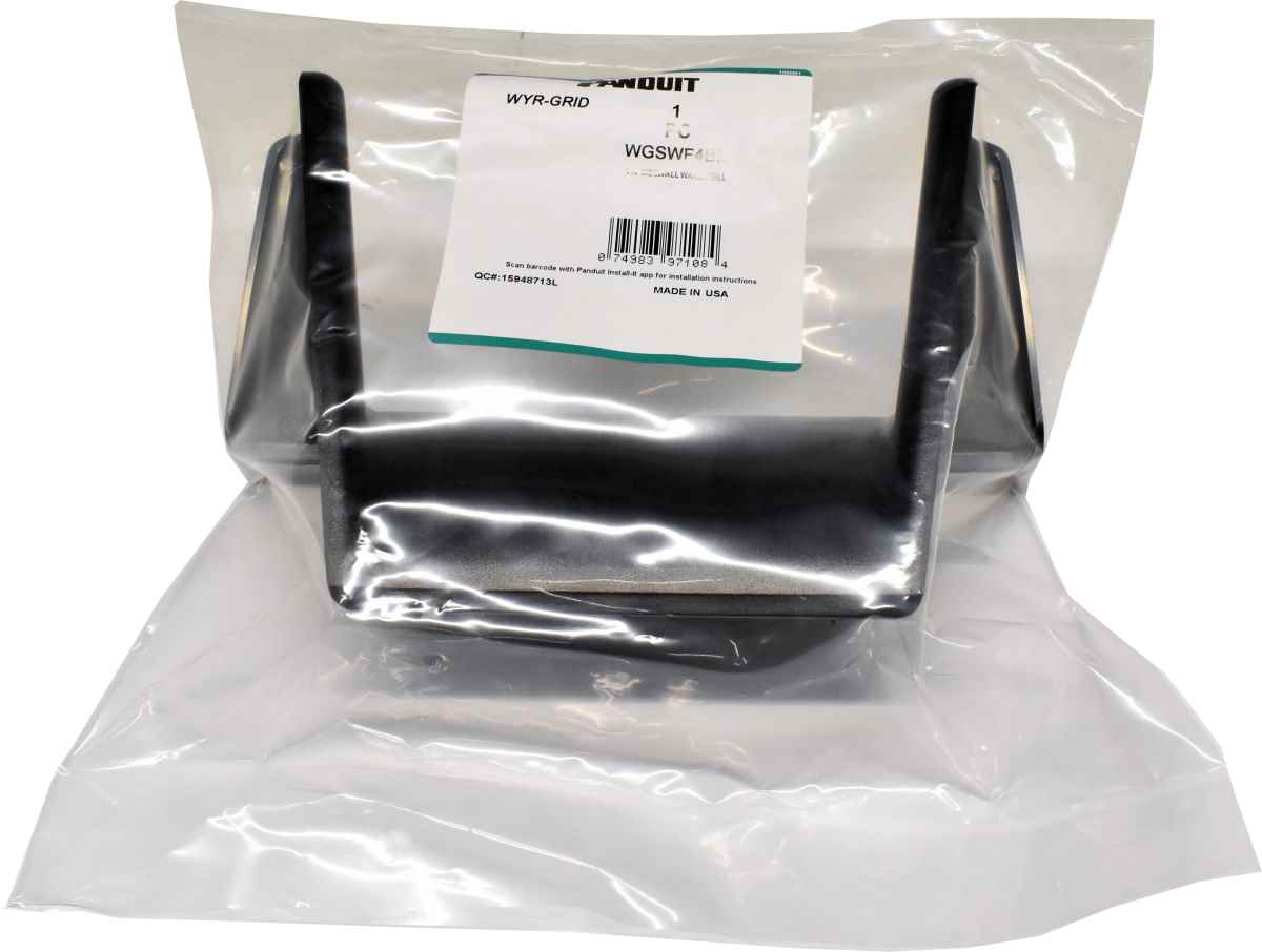 Panduit WYR-GRID WGSWF4BL 4 in Sidewall Waterfall Trassenabhängung Panduit WYR-GRID WGSWF4BL 4 in Sidewall Waterfall Trassenabhängung