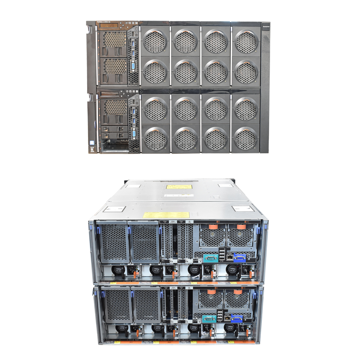 Lenovo X3950 X6 Server 8x Xeon E7-8890 v3 18-Core CPU 0GB RAM 4x SFF 2,5" Lenovo X3950 X6 Server 8x Xeon E7-8890 v3 18-Core CPU 0GB RAM 4x SFF 2,5"