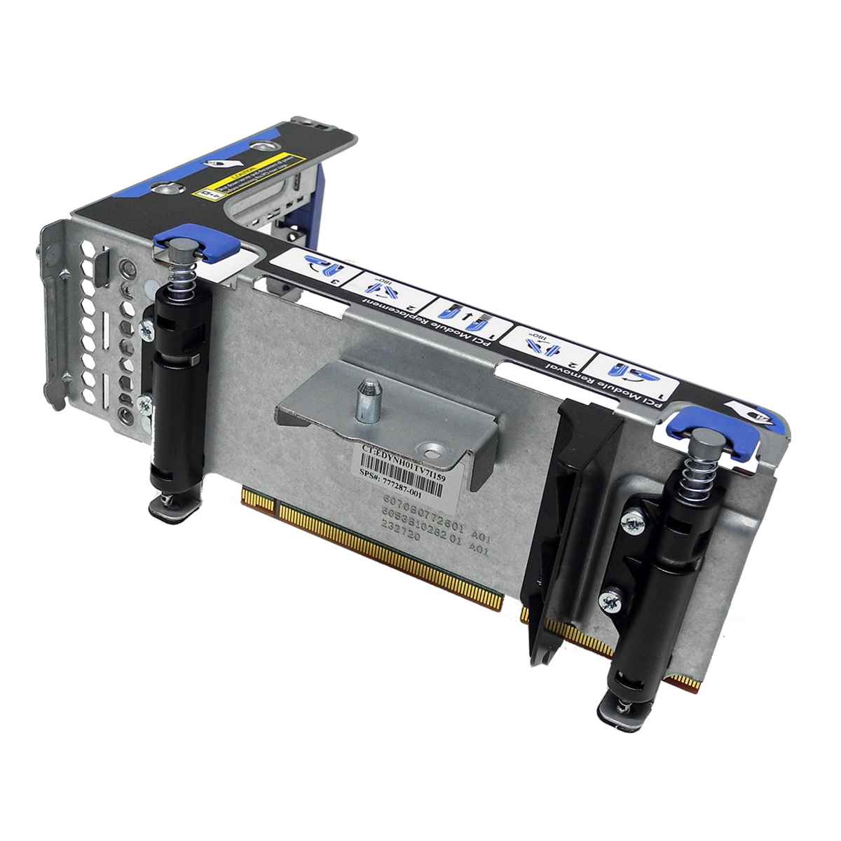 HP 3-Slot Riser Board + Cage 729804-001 777281-001 ProLiant DL380/380p G9