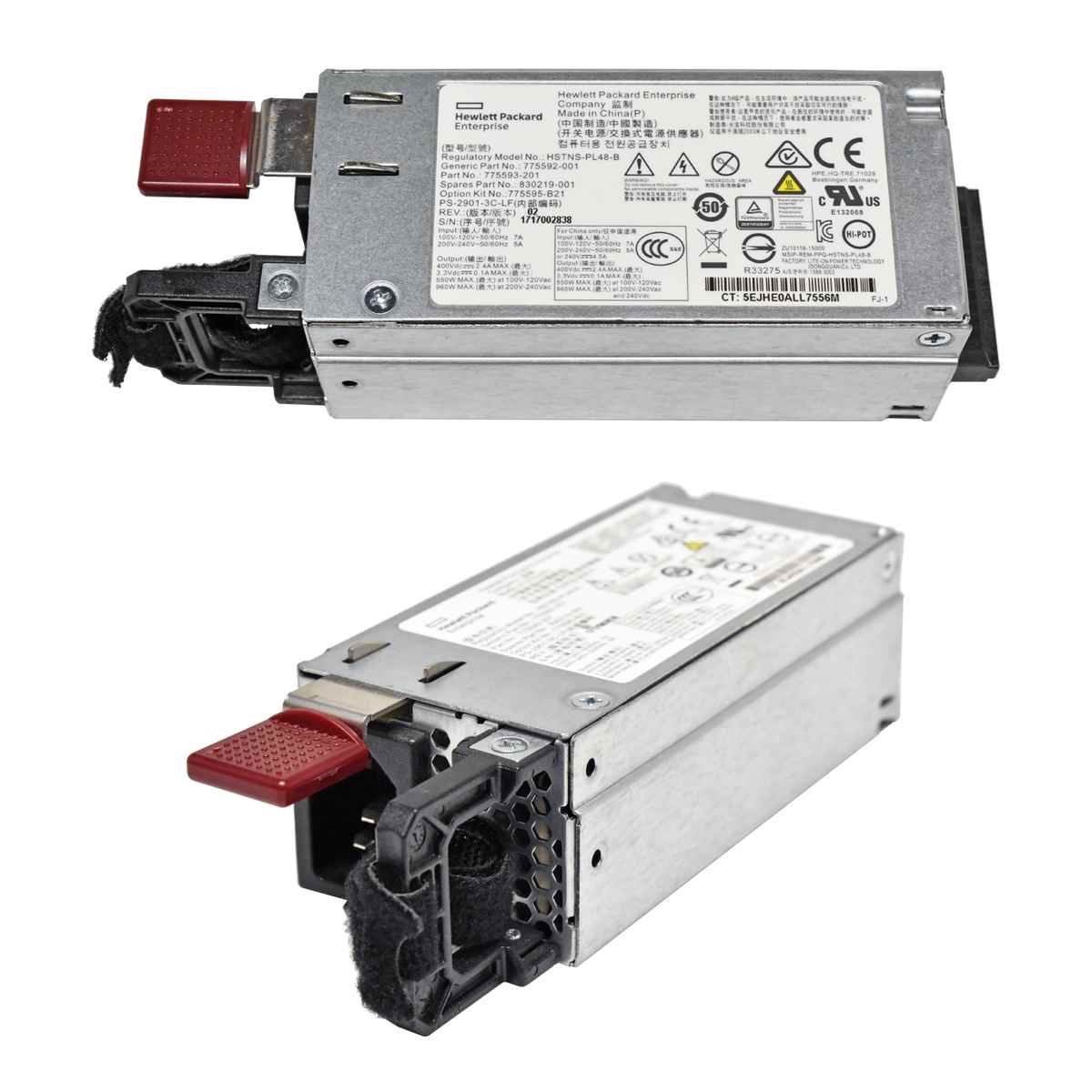 HP 960W Power Supply Netzteil HSTNS-PL48-B 830219-001 für DL120/DL160 G9 HP 960W Power Supply Netzteil HSTNS-PL48-B 830219-001 für DL120/DL160 G9
