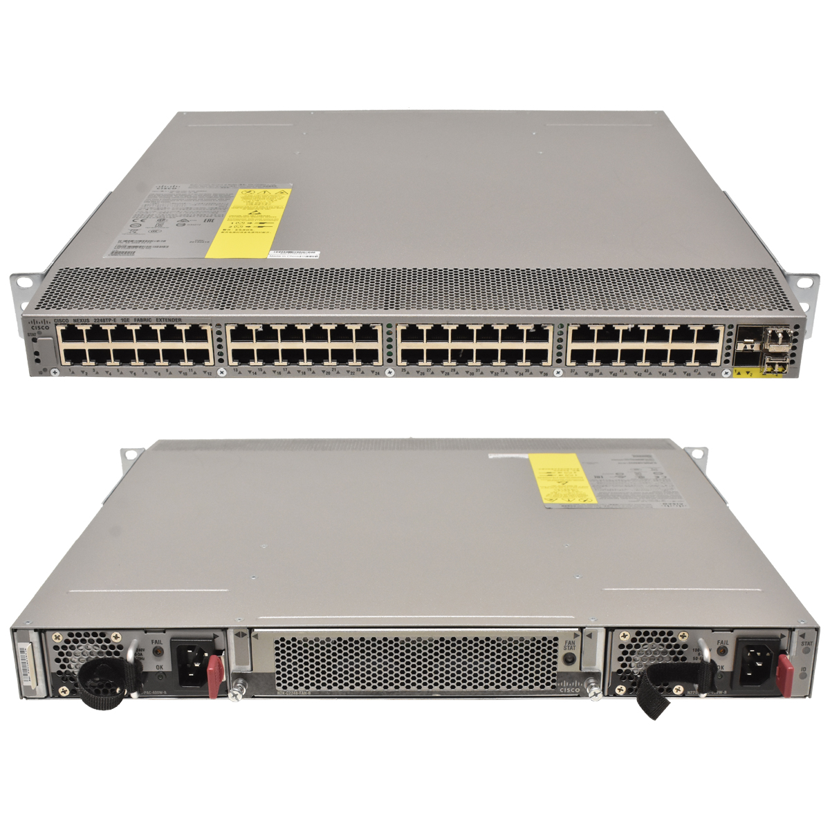 Cisco Nexus 2248TP-E 1GE 2 x SFP-10G-SR 2 x PSU 400W-B Fan Modul Cisco Nexus 2248TP-E 1GE 2 x SFP-10G-SR 2 x PSU 400W-B Fan Modul