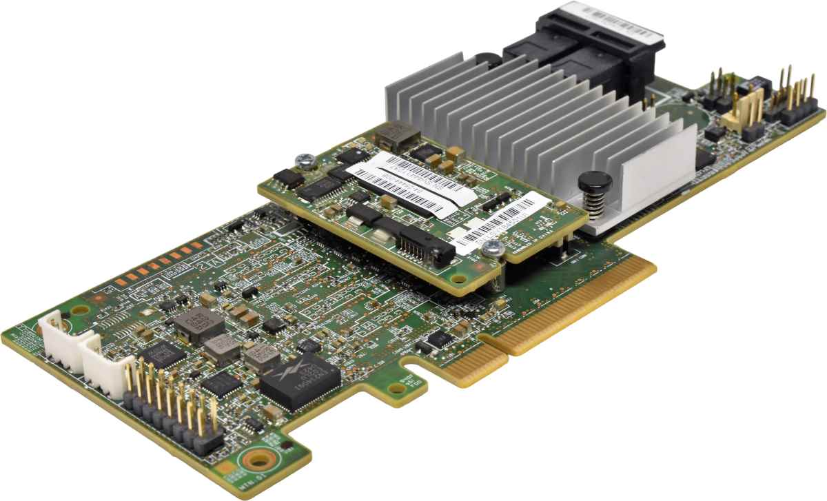 Cisco LSI MR SAS 9361CV-8i 74-12856-01 12G RAID Controller PCI x8 +Cache Module