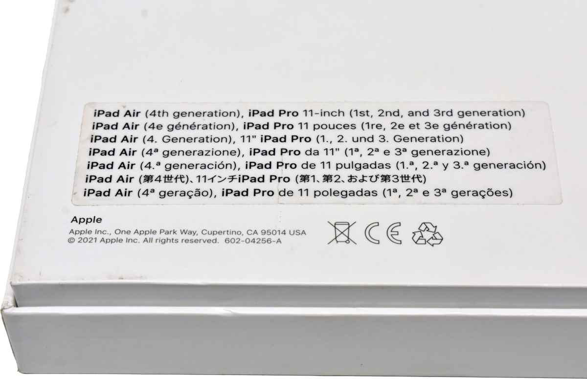 Apple iPad Air 4.Gen, 11" iPad Pro 1.-3. Gen. Magic Keyboard white German MJQJ3D/A NEW NEU
