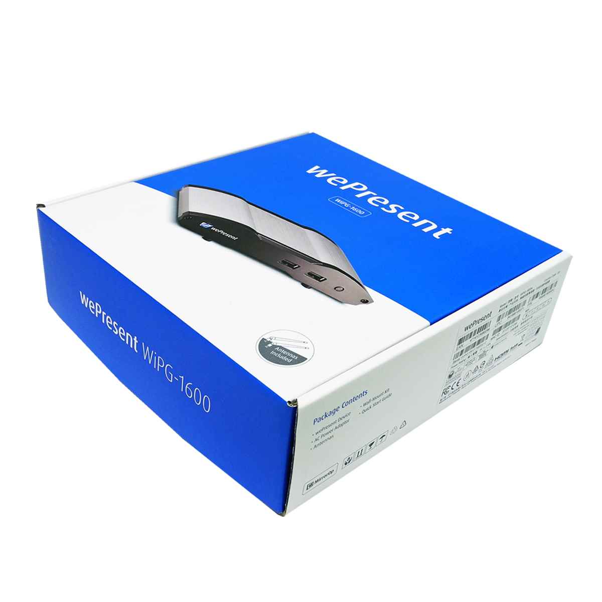 Barco wePresent WiPG-1600w Kabellose Multimedia Präsentationssystem no NT 1x Antenna Barco wePresent WiPG-1600w Kabellose Multimedia Präsentationssystem neu OVP