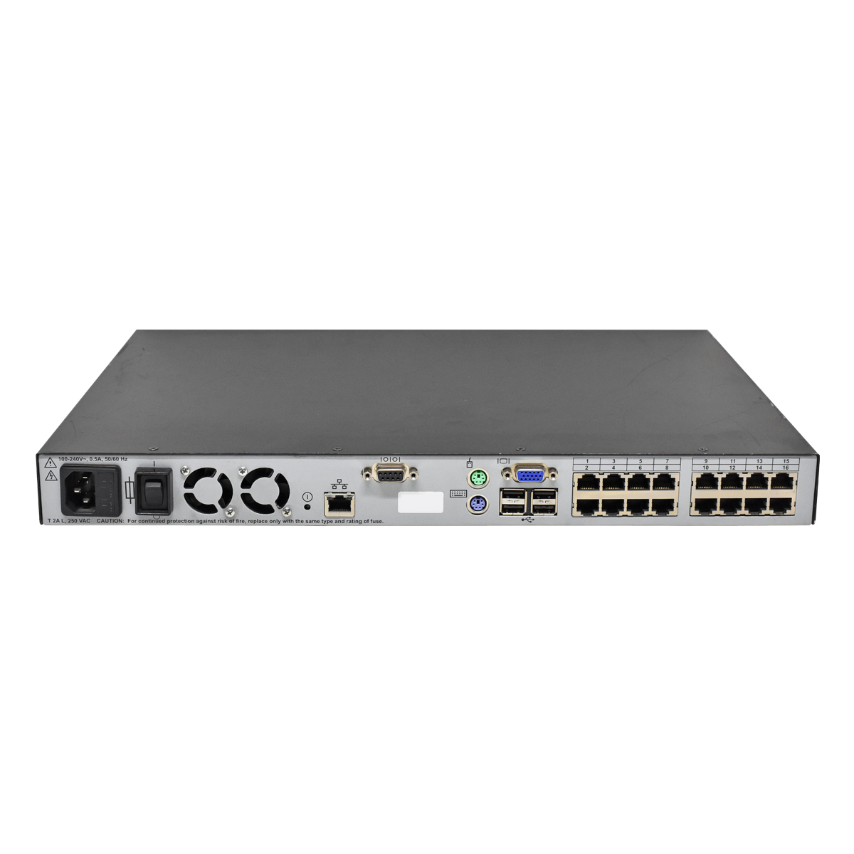 Dell PowerEdge 4161 DS 520-396-501 16-Port Fast Ethernet KVM Switch Dell PowerEdge 4161 DS 520-396-501 16-Port Fast Ethernet KVM Switch