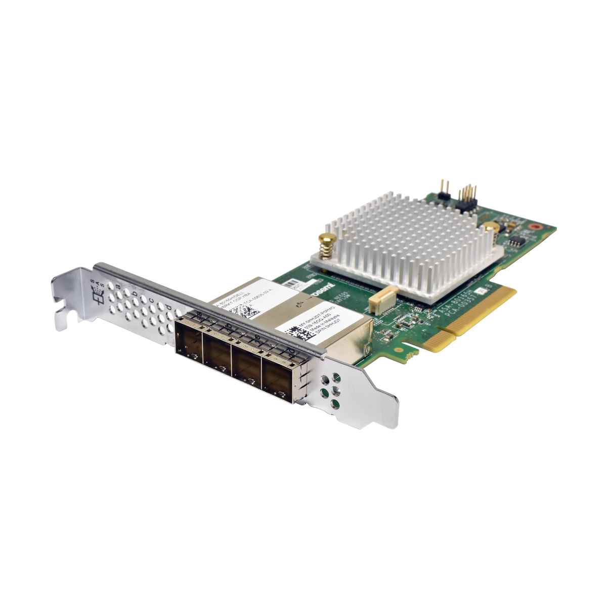 Dell Microsemi 4-Port 12G MiniSAS HD PCIe x8 Host Bus Adapter ASA-80165H 0HHJD7 Dell Microsemi 4-Port 12G MiniSAS HD PCIe x8 Host Bus Adapter ASA-80165H 0HHJD7