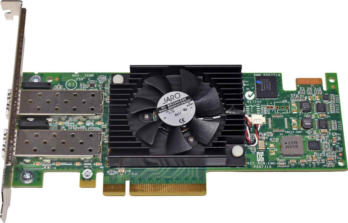 Dell Emulex 091XY2 LPE15002B Dual-Port 8G SFP+ PCIe3 x8 FC HBA FP Dell Emulex 091XY2 LPE15002B Dual-Port 8G SFP+ PCIe3 x8 FC HBA FP