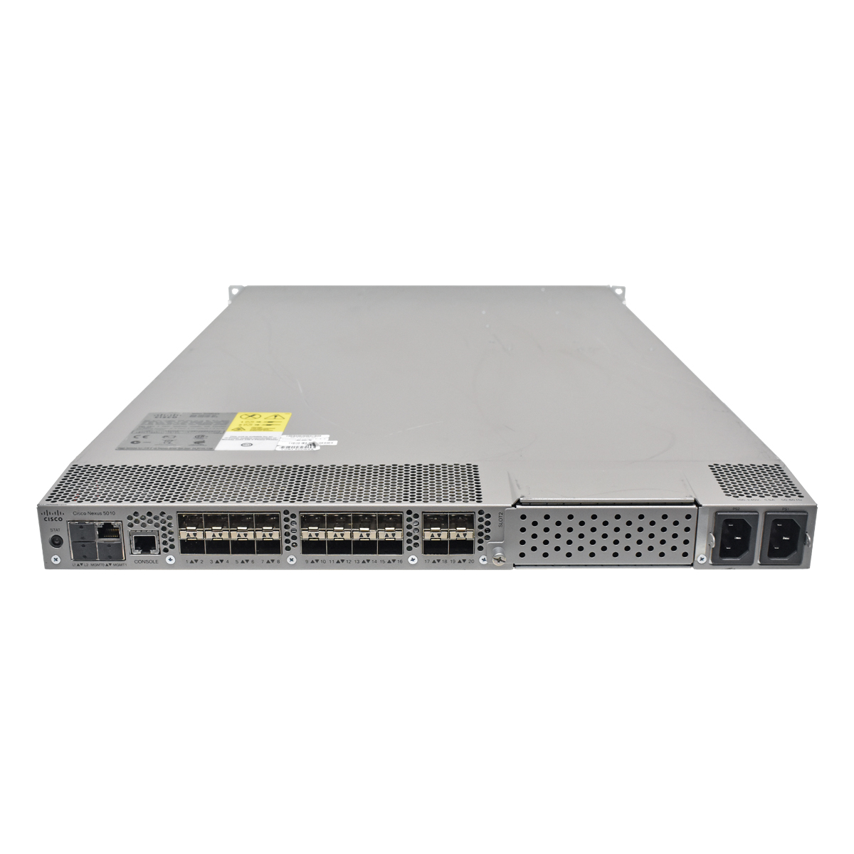 Cisco Nexus N5K-C5010P-BF 68-3164-05 20-Port FC Switch + 6 mini GBICs Cisco Nexus N5K-C5010P-BF 68-3164-05 20-Port FC Switch + 6 mini GBICs