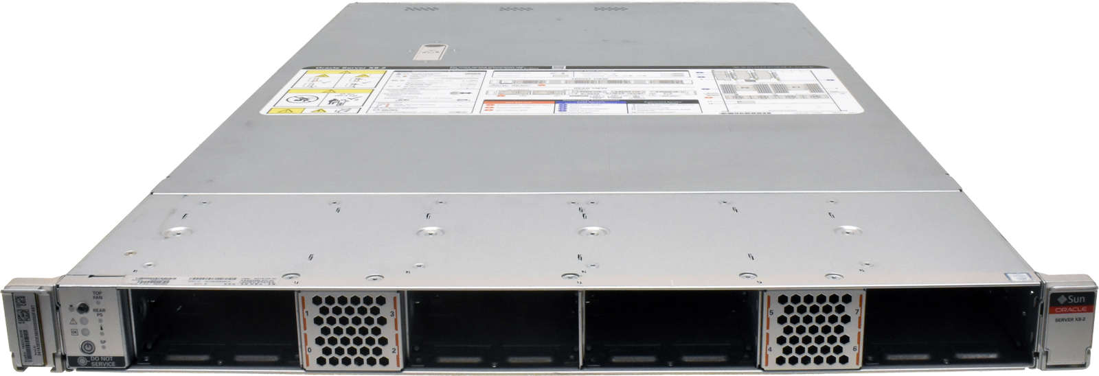 Sun Oracle X8-2 Rack Server 2x Silver 4108 64 GB RAM 8x SFF 2,5 ohne Caddy