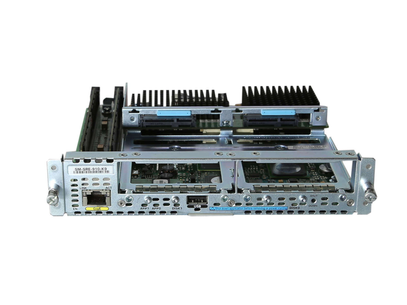 Cisco-SRE-Service-Module-SM-SRE-910-K9-4GB-RAM-CPU-001.jpg Cisco SRE Service Module SM-SRE-910-K9 4GB RAM CPU no HDDs 800-35252-01