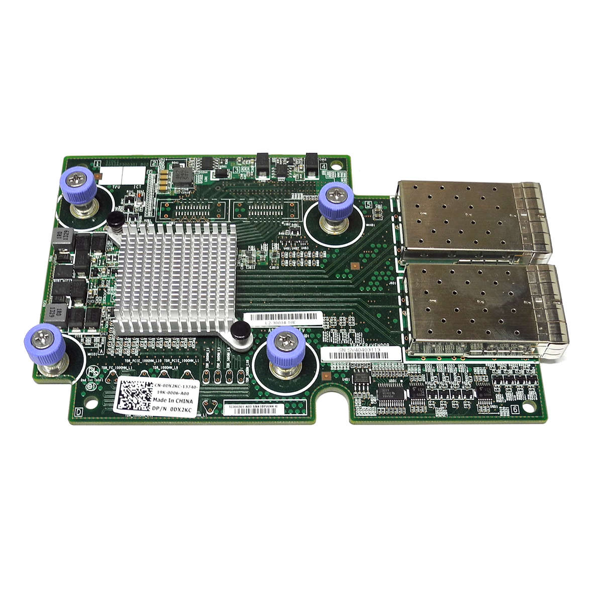 DELL 0DX2KC LSI 4-Port 8Gb FC Network Adapter for PowerVault MD3600F Storage