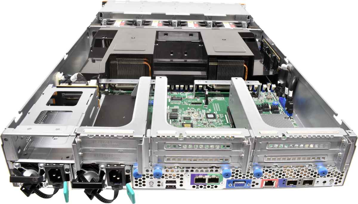 Aliserver Foxconn R2-1219R-TH Thor04-2U 2x LGA-3647 2x 25Gbe 2x SFP+ 2x Kühler  2 Port NVMe Card ohne Backplane