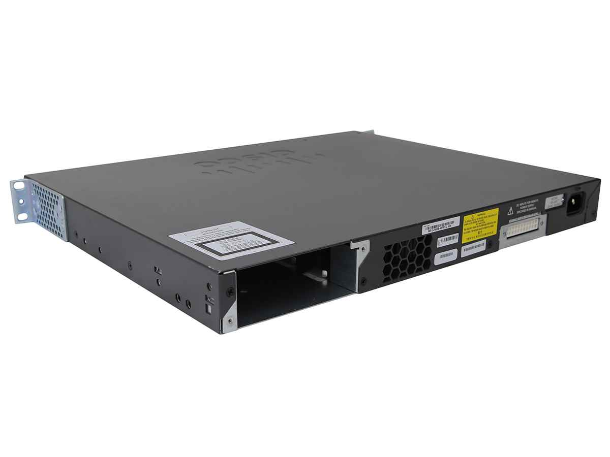 Cisco WS-C2960X-48FPS-L 48-Port PoE+ RJ-45 GE Switch 4x SFP +Rack Ears