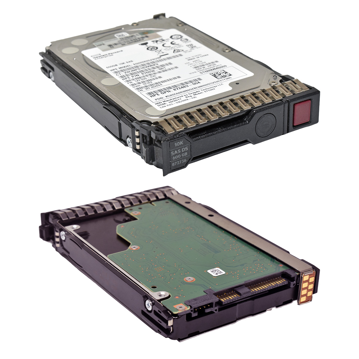 HP Seagate 600GB 2.5" 10K 12G SAS SED HDD ST600MM0009 872736-001 +Caddy HP Seagate 600GB 2.5" 10K 12G SAS SED HDD ST600MM0009 872736-001 +Caddy
