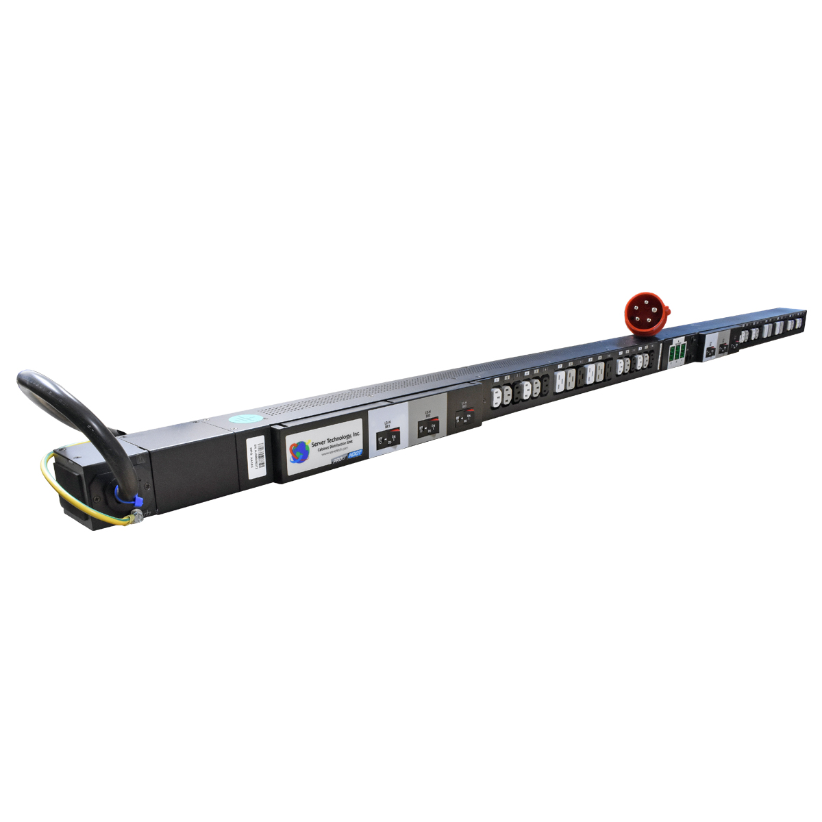 Server Technology 3 Phasen PDU SEV-FB4005K C2X36CE-4PAE2L66/FB mit PIPS 12xC19 24xC13