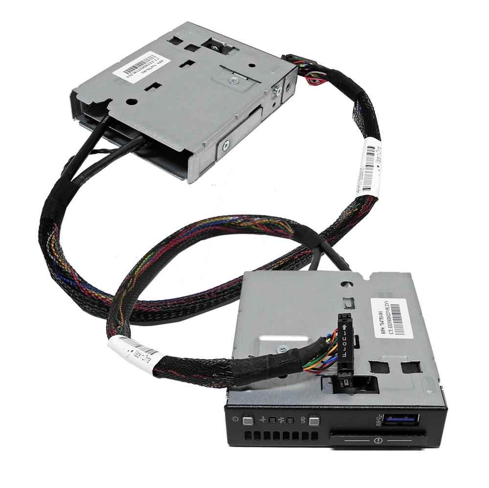 HP ProLiant DL380 Gen9 Front Power Switch Module 764753-001 756899-001 HP ProLiant DL380 Gen9 Front Power Switch Module 764753-001 756899-001