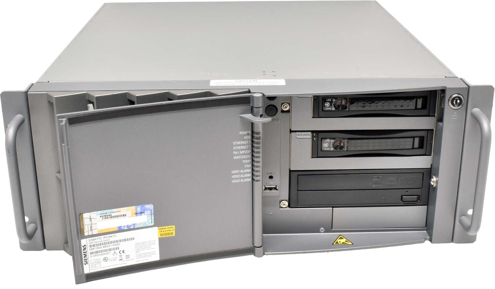 Siemens-Simatic-IPC847C-Core-i7-610E-CPU-2-53GHz-8-002.jpg Siemens Simatic IPC847C Core i7-610E CPU 2,53GHz 8GB RAM DDR3 2x PSU 2x Caddy