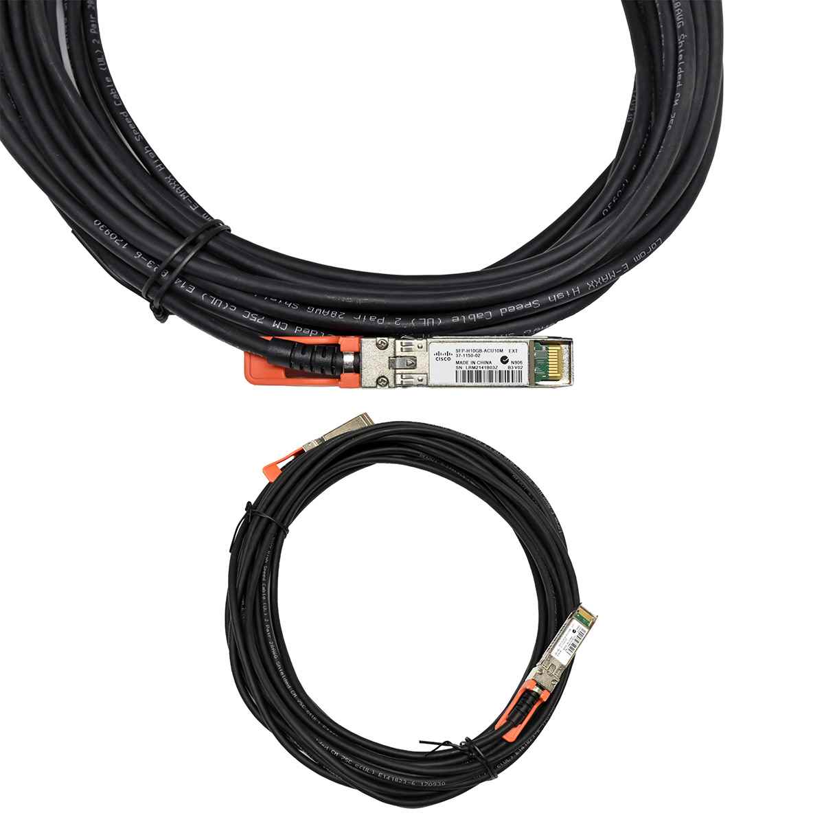 Cisco 10m SFP-H10GB-ACU10M 37-1150-02 10G SFP+ - SFP+ Datenkabel Cisco 10m SFP-H10GB-ACU10M 37-1150-02 10G SFP+ - SFP+ Datenkabel