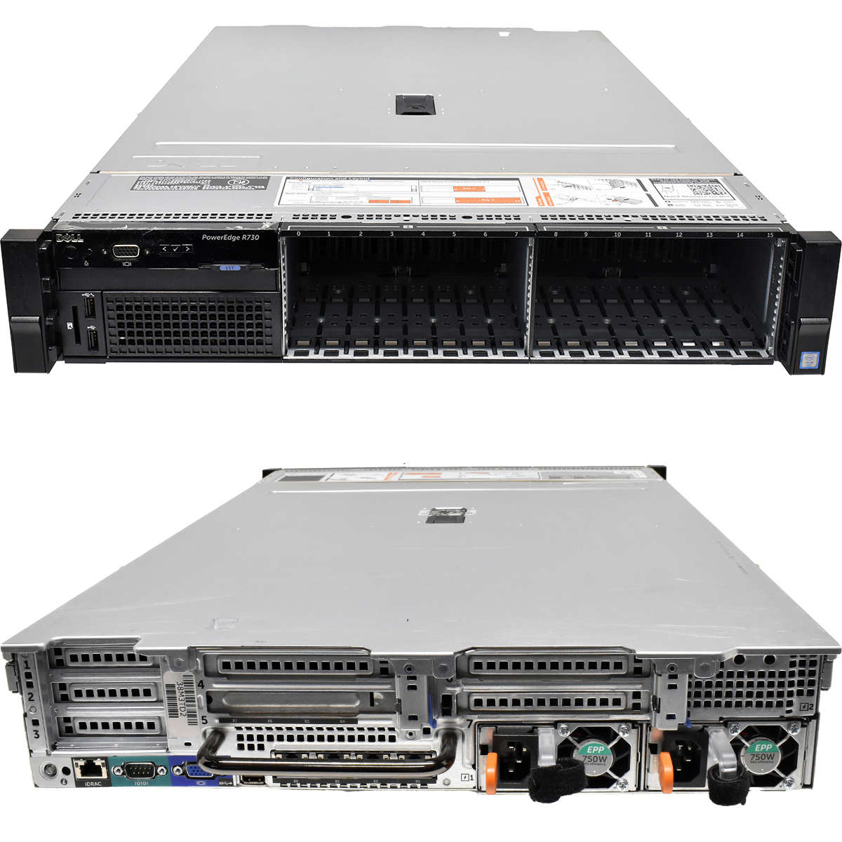 Dell-R730-Server-ohne-CPU-ohne-RAM-2x-Kühler-16-Ba-004.jpg Dell PowerEdge R730 2xE5-2640 V4 64GB HDD 16x 2.5 Zoll Bay 16x300GB HDD 12G
