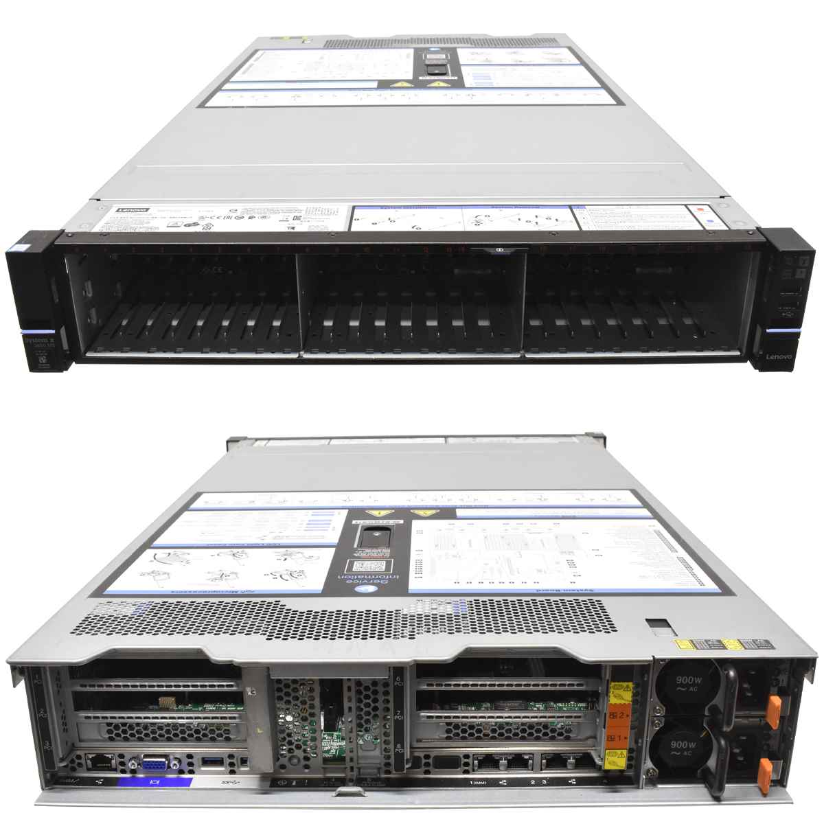 IBM x3650 M5 Server no CPU no RAM 2x Kühler 24x SFF M1215 IBM x3650 M5 Server no CPU no RAM 2x Kühler 24x SFF M1215