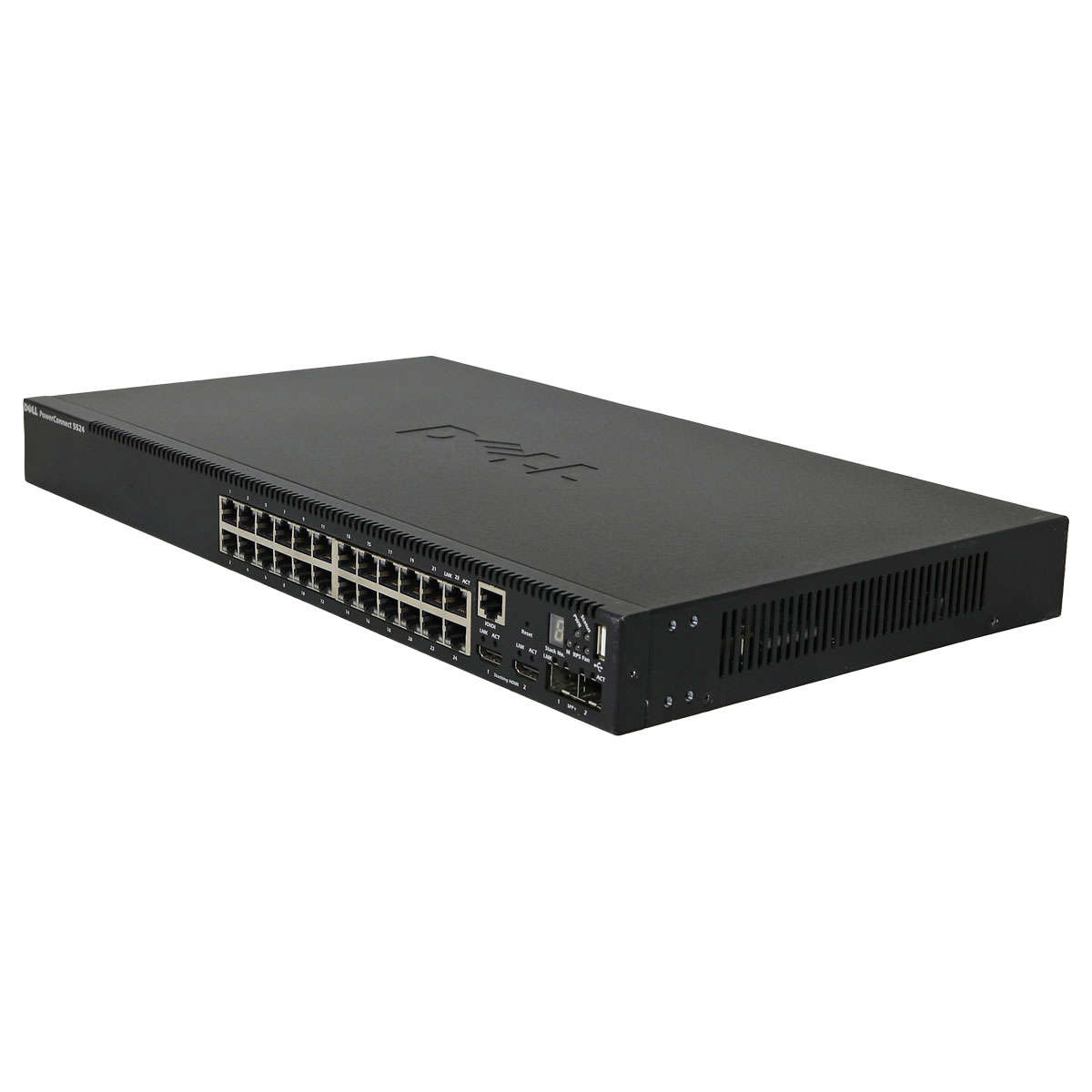 Dell-PowerConnect-5524-02GPFC-24-Port-Stackable-Gi-005.jpg Dell PowerConnect 5524 02GPFC 24-Port Stackable Gigabit Ethernet Switch 2x SFP+ 2x Mini GBICs