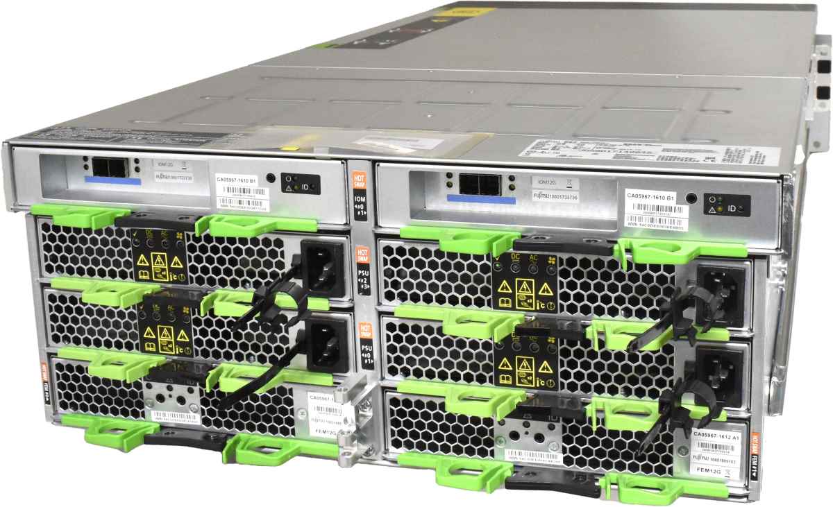 Fujitsu Eternus DX 1/200 HD-DE S4 Storage FTS:ETVEEDU 60 Bay 2,5"/3,5" 12G Disk Array Fujitsu Eternus DX 1/200 HD-DE S4 Storage FTS:ETVEEDU 60 Bay 2,5"/3,5" 12G Disk Array